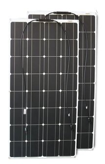 Flexibel zonnepaneel kit V 2x100W compleet