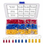 Ringkabelschoenen geïsoleerd assortiment 245 stuks Ringkabelschoenen geïsoleerd assortiment 245 stuks