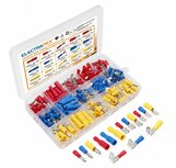 Kabelschoenen geïsoleerd assortiment 236 stuks Kabelschoenen geïsoleerd assortiment 236 stuks